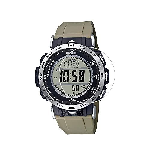 Zshion CASIO PRW-30꡼б饹ե 饹 վݸե 2.5D ƩΨ ˢ ɻ 9H [2]