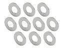 ポッシュ(POSH) アルミユニバーサルカラー(内径6mmX外径12.6mmX厚さ1mm) 10個入り 300106