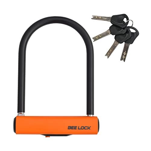 リード工業(LEAD) バイク用ロック BEE LOCK (ビーロック) シャックルロック 135×200mm 14φ LU-205A