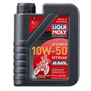 LIQUI MOLY 2輪車 オフロード用 エンジンオイル StreetRace 全合成油 10W-50 1L 1752 リキモリ