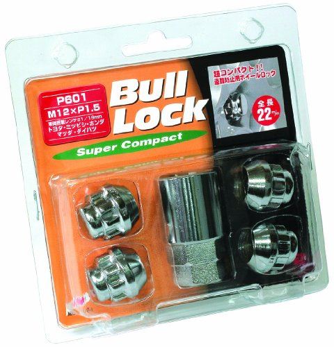 KYO-EI [ 協永産業 ] Bull Lock Super Compact ブルロックスーパーコンパクト [ 袋タイプ 21HEX ] M12 x P1.5 [ 個数：4P ] [ 品番 ] P601