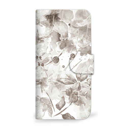 iPhone7 ケース 手帳型 水彩 花 フラワ...の商品画像