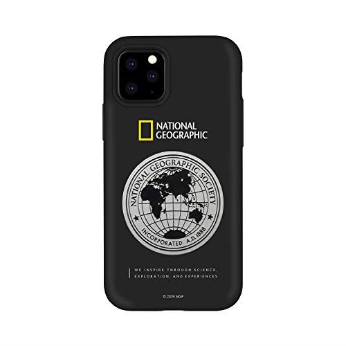 National Geographic iPhone 11 Pro Max ケース Global Seal Metal-Deco Case ブラック (ナショジオ グローバルシールメタルデコ)6.5インチ アイフォン