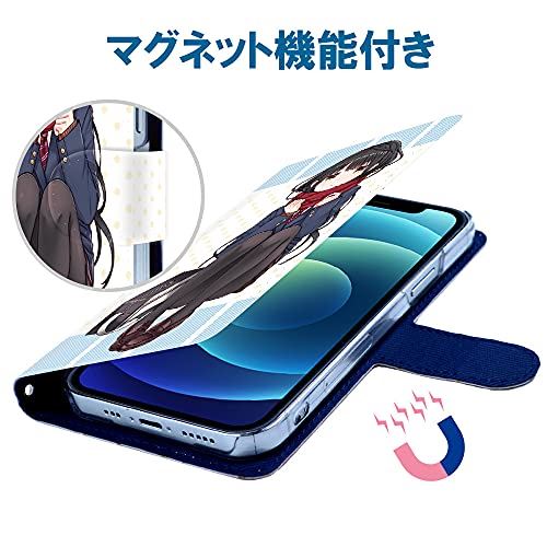 iitrust Galaxy A51 5G ケース 手帳型 ギャラクシーA51ケース galaxy a51ケース SC-54Aケース手帳型 耐衝撃 花柄 スマホケース 乙女のはにかみ YS89-A-05 アニメ 乙女のはにかみ-Y02