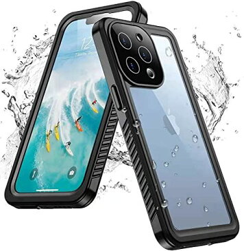 Temdan iPhone 13 Pro 防水ケース iPhone13 Pro ケース 完全防水 IP68米軍規格 全面保護 耐衝撃 滑り止め 防塵 防雪 水中撮影 ワイヤレス充電対応 カメラレンズ保護 ストラップ付き ... iphone 13Pro