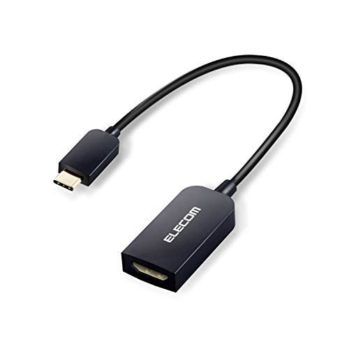 エレコム 映像変換アダプタ 変換ケーブル 【 Type-C to HDMI 4K2K対応 】 ブラック MPA-CHDMIABK エレコム 映像変換アダプタ 変換ケーブル 【 Type-C to HDMI 4K2K対応 】 ブラック MPA-CHDMIABK