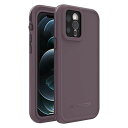 LifeProof FRE シリーズ 防水ケース iPhone 12 Pro用 - オーシャンバイオレット (ベリーコンサーブ/ダスティラベンダー) パープル