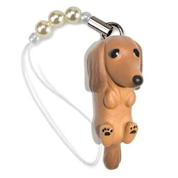 ペットラバーズ 犬種 Dog 92 Dachshund ダックス レッド ビーズ ストラップ DN-3001