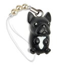 ペットラバーズ 犬種 Dog 92 French Bulldog フレンチブルドッグ ブリンドル ビーズ ストラップ DN-1503