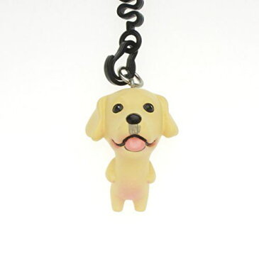 ペットラバーズ 犬種 お犬様 vol.1 Labrador Retriever ラブラドールリトリバー イエロー プチコード 松葉紐 ストラップ MA-1102