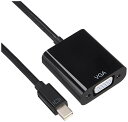 グリーンハウス ミニディスプレイポート VGA 変換 アダプタ GH-MDAVGA15-BK