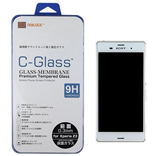 NEWLOGIC ySony Xperia Z3 OʁzSony GNXyA C-Glass 0.3mm (dx 9H) KXtB/SO-01G iOʁj