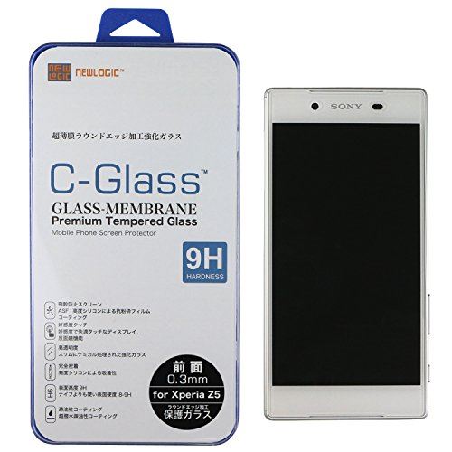 NEWLOGIC ySony Xperia Z5 zSony GNXyA C-Glass 0.3mm KXtB (dx 9H) tی tB / SOV32 / SO-01H y Xperia Z5 p z Z5iOʁj