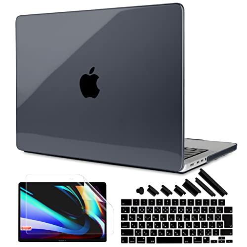 TWOLSKOO MacBook Pro 16 C` P[X 2021 A2485 M1 Pro/Max Ή ϏՌ rM@\ ǌ^ n[hP[X + tیtB + {L[{[hJo[iNA NA ubN