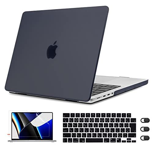 CISSOOK MacBook Pro 16 P[X }bg  ubN Jo[ 2021V^   ϏՌ A2485 Ή MacBook Pro 16 M1 pro/max P[X  ... ubN(Matte Black)