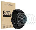【4 枚セット】 Galaxy Gear S3 Frontier/Classic 保護フィルム, 【AKWOX】 サムスン Galaxy S3 Frontier/Classic(2)