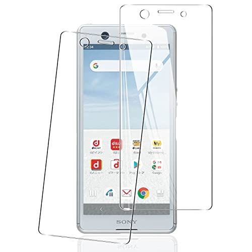 【2枚入り 日本AGC旭硝子】対応 Sony Xperia Ace SO-02L フィルム Xperia Ace ガラスフィルム 旭硝子製 XperiaAce SO02L 用の 強化ガラス 液晶 ガラス 極薄 高硬度9H ...