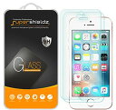 2-Pack iPhone SE / iPhone 5/5S / iPhone 5C Tempered Glass Screen Protector, Supershieldz Anti-Scratch, MOV0
