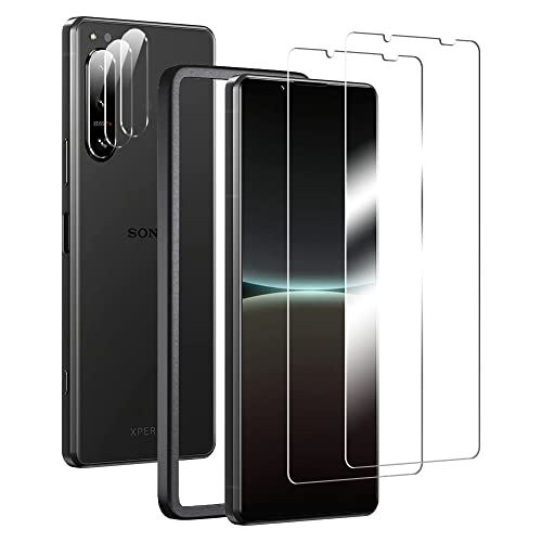 Xperia 5 IV フィルム 2枚 + カメラフィルム【旭硝子素材製】2枚Xperia 5 IV ガラスフィルム 強化ガラス 気泡防止 Xperia 5 IV 保護フィルム エクスペリア5 IV 対応 Besecou Xperia 5 IV フィルム 2枚 + カメラフィルム【旭硝子素材製】2枚Xperia 5 IV ガラスフィルム 強化ガラス 気泡防止 Xperia 5 IV 保護フィルム エクスペリア5 IV 対応 Besecou