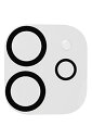 iFace iPhone 12 専用 カメラレンズ 保護カバー 強化ガラス (クリア) 【 iPhone12 カメラレンズプロテクター カメラフィルム カメラ レンズ保護 黒縁取り 乱反射防止】(2)
