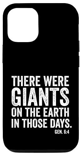 iPhone 12/12 Pro There Were Giants - Genesis 6:4 - 聖書の巨人 ネフィリム。 スマホケース