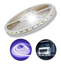 スーパーブライト 24V LED テープライト 防水 5m 5050LED 300SMD トラック ネオン ライト 漁船 船舶 LEDテープライト (ホワイト)