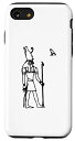 iPhone SE (2020) / 7 / 8 ホルスシャツ古代エジプトの鳥神の目の神 スマホケース(2)