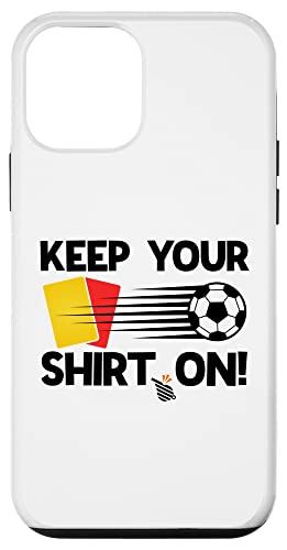 iPhone 12 mini Funny Soccer Futbol Referee Whistle Red Yellow Card Soccer スマホケース