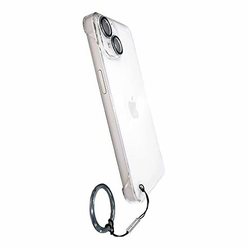 iPhone 14 ケース 超軽量 黄ばまない クリアケース カメラ保護 リング ストラップ付 ハードケース 精密設計 ウルトラライト/クリア