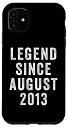 iPhone 11 2013年8月以降のヴィンテージレジェンド - 面白い誕生日 スマホケース