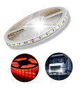 スーパーブライト 24V LED テープライト 防水 5m 5050LED 300SMD トラック ネオン ライト 漁船 船舶 LEDテープライト (レッド)