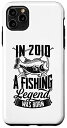 iPhone 11 Pro Max 2010年 A Fishing Legend Was Born Bass 誕生日パーティー用品 スマホケース