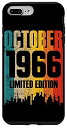 iPhone 7 Plus/8 Plus 1966 年 10 月 生まれの 55 歳の誕生日 スマホケース