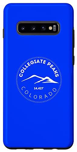 Galaxy S10+ Collegiate Peaks コロラド州 14er ブルーバードマウンテンハイク スマホケース