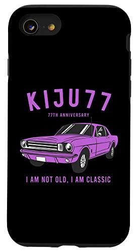iPhone SE (2020) / 7 / 8 喜寿祝い 車好き 父 男性 プレゼント おしゃれ クラシックカー 77歳 I'm Not Old I'm Classic スマホケース