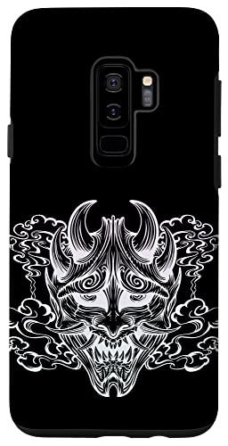 Galaxy S9+ Samurai Warrior MaskHannya Oni Mask/ Japan Anime スマホケース