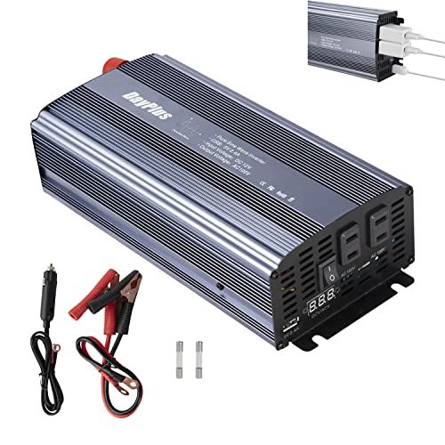 DayPlus С  12V 1200W DCľή12V ACʸή100V ֺܽŴ  󥻥 šк DC12VAC100VѴ USB2 ...