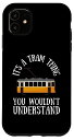 iPhone 11 トラム 車両 列車 路面電車 トロリー ケーブルカー ゴンドラ スマホケース(2)