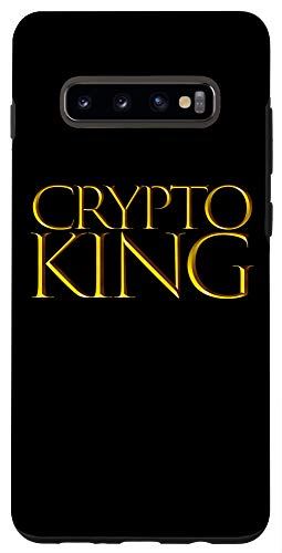 Galaxy S10+ Crypto King Best 暗号通貨 ビットコイン 投資家 暗号キング スマホケース