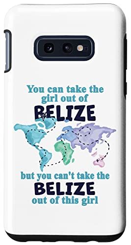 Galaxy S10e 「Belize」から「Proud Girl From Belize」 スマホケース