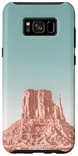 Galaxy S8+ サウスウェスタンモニュメントバレー砂漠ボヘミアングラフィックデザイン スマホケース