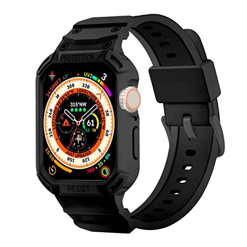 Apple Watch Ultra P[X+og ̌^xg AbvEHb`Ultra 49mm oh VRf \tg Jo[ ohXgbv Apple Watch UltrapیP[X Sʕی watch ultra 49mm