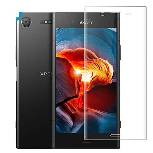 For Xperia XZ1 ガラスフィルム エクスペリア XZ1 SOV36 SO-01K 液晶保護フィルム 日本旭硝子製 強化ガラスフ 硬度9H/自動吸着/指紋防止/3Dタッチ/スクラッチ防止/飛散防止/気泡ゼロ