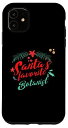 iPhone 11 サンタのお気に入りのボタニスト - 面白いボタニストのクリスマス スマホケース