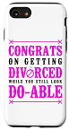 iPhone SE (2020) / 7 / 8 幸せな離婚パーティーあなたの間に離婚したことをおめでとう スマホケース
