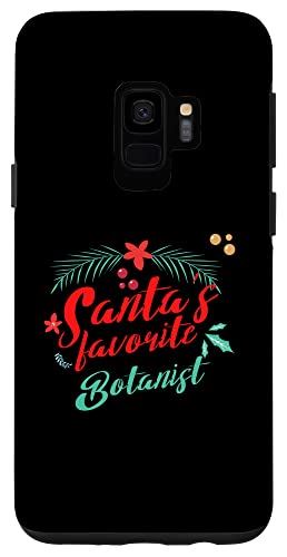 Galaxy S9 サンタのお気に入りのボタニスト - 面白いボタニストのクリスマス スマホケース