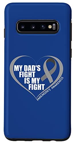 Galaxy S10 My Dad's Fight Is My Fight Parkinson's Awareness Month 2023 スマホケース