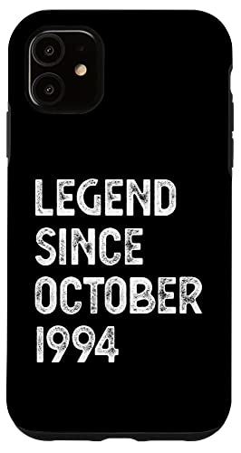 iPhone 11 Legend Since 1994年10月 28歳の誕生日 男性 女性 スマホケース