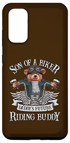 Galaxy S20 バイカー - Son of A Biker - Daddy 039 s Riding Buddy Motorcycle スマホケース