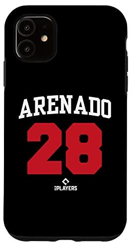 iPhone 11 MLBNOL2003 MLBPA メジャーリーグ 野球 ノーランアリーナド スマホケース